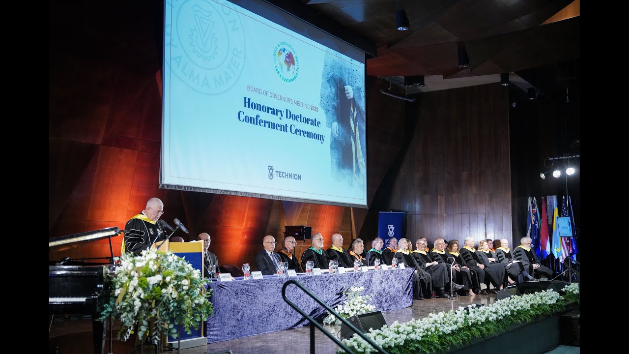 Honorary Doctorate Conferment Ceremony, June 2022